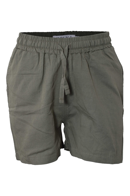 Hound pige "Hør shorts" - Linen blend shorts - Army